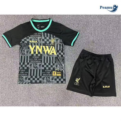 Camisola Futebol Liverpool Crianças Equipamento James edición cotitulada 2024-2025