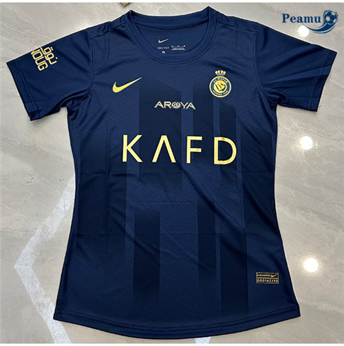 Camisola Futebol Al-Nassr Mulher Alternativa Equipamento 2023-2024