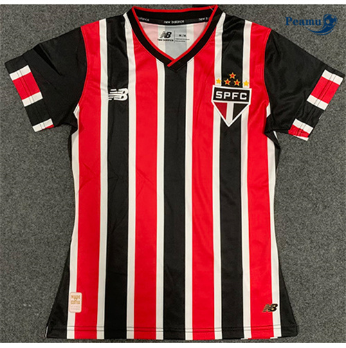 Camisola Futebol Sao Paulo Mulher Alternativa Equipamento 2024-2025