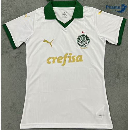 Camisola Futebol Palmeiras Mulher Alternativa Equipamento 2024-2025