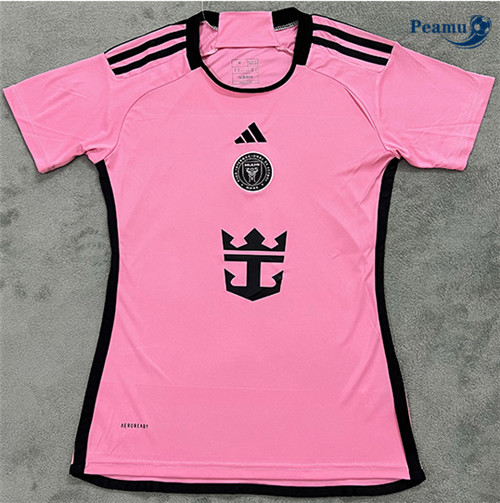 Camisola Futebol Inter Miami Mulher Principal Equipamento 2024-2025