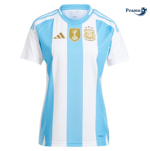 Camisola Futebol Argentina Mulher Principal Equipamento 2024-2025