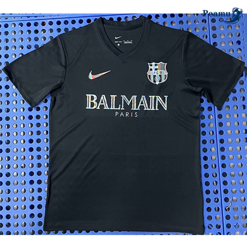 Camisola Futebol Barcelona Equipamento co-edition Negro 2024-2025