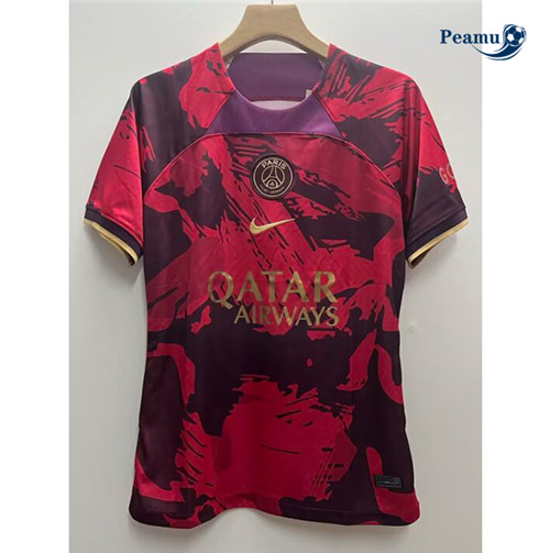 Camisola Futebol PSG Rojo Equipamento 2024-2025