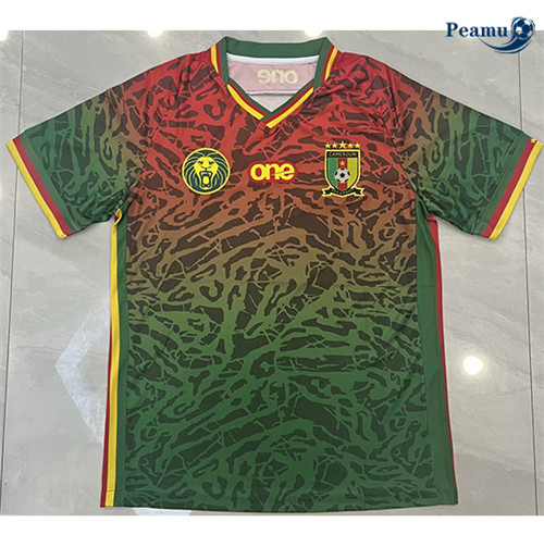 Camisola Futebol Camerún Equipamento edição especial Rojo/verde 2024-2025