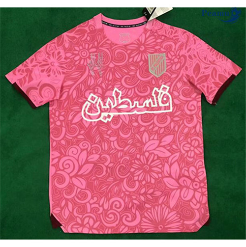 Camisola Futebol Japao Palestina Equipamento rosa 2024-2025