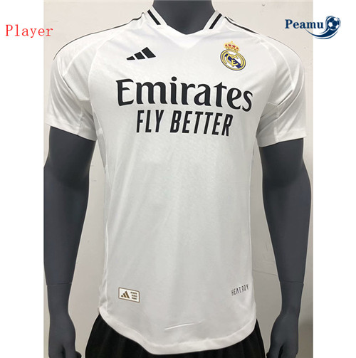 Camisola Futebol Real Madrid Player Version Principal Equipamento 2024-2025