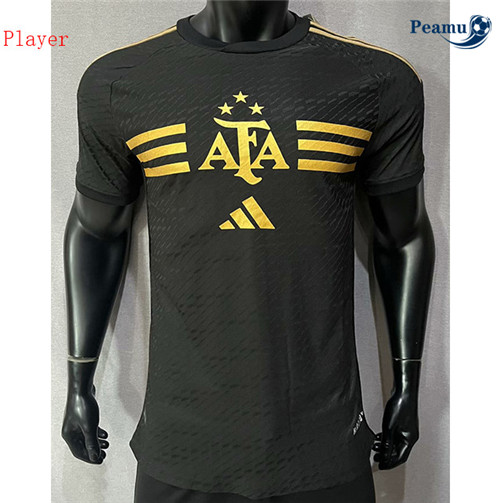 Camisola Futebol Argentina Player Version Equipamento edição especial Negro 2024-2025