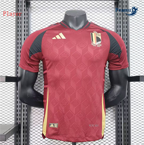 Camisola Futebol Bélgica Player Version Principal Equipamento 2024-2025