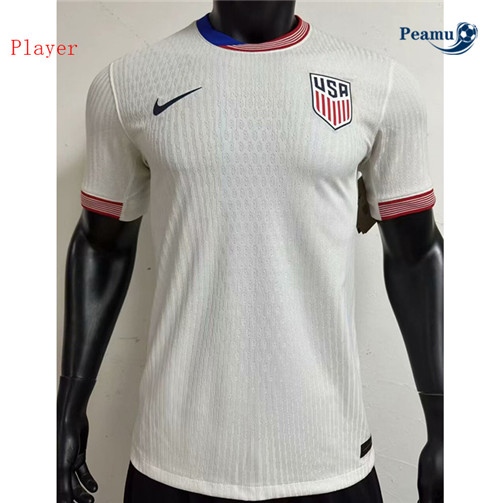 Camisola Futebol Estados Unidos Player Version Principal Equipamento 2024-2025