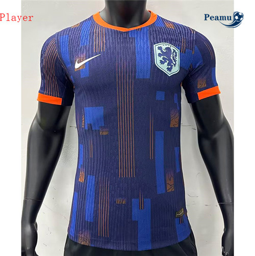 Camisola Futebol Países Bajos Player Version Alternativa Equipamento 2024-2025