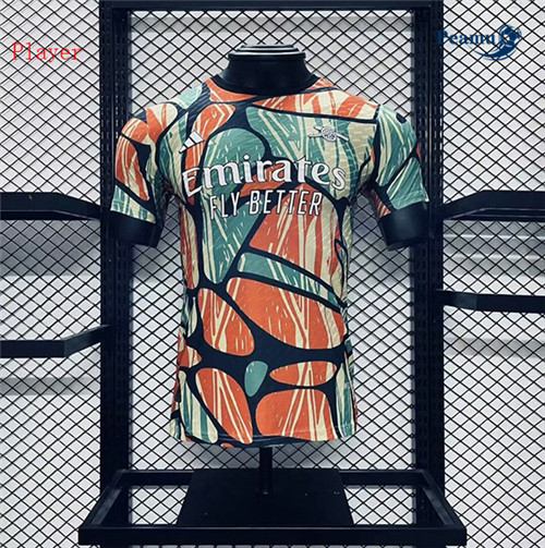 Camisola Futebol Arsenal Player Version Equipamento pre-match shirt 2024-2025