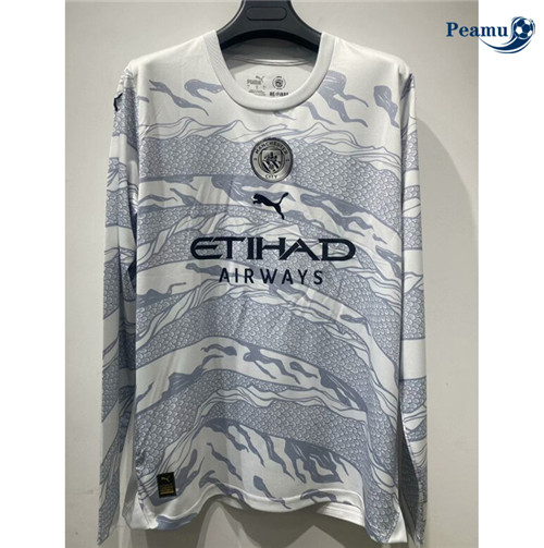 Camisola Futebol Manchester City Equipamento Especial Manga Comprida edition 2023-2024
