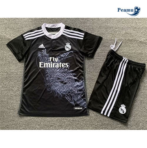 Camisola Futebol Retrô Real Madrid Crianças Terceiro Equipamento 2014-15