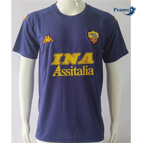 Camisola Futebol Retrô AS Roma Terceiro Equipamento 2000-01