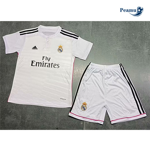 Camisola Futebol Retrô Real Madrid Crianças Principal Equipamento 2014-15