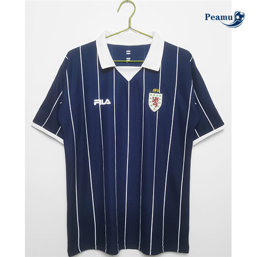 Camisola Futebol Retrô Escocia Alternativa Equipamento