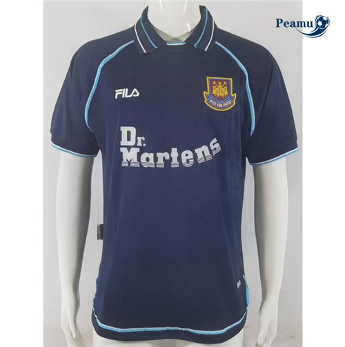 Camisola Futebol Retrô West Ham Terceiro Equipamento 1999-01