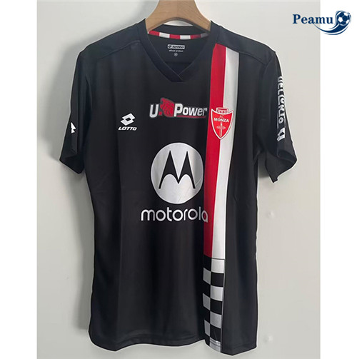 Camisola Futebol Monza Equipamento Negro 2024-2025