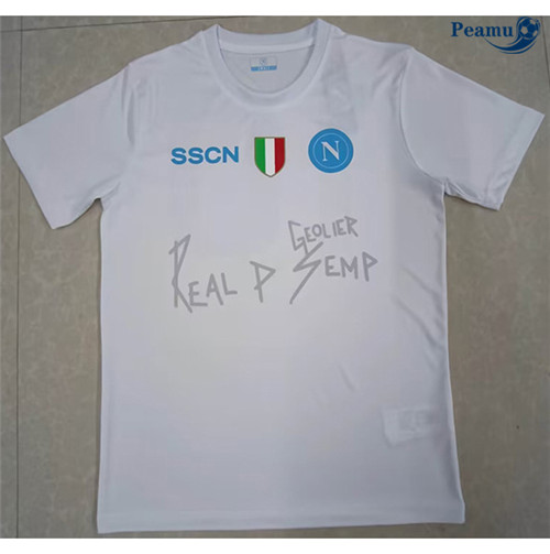 Camisola Futebol Naples Equipamento 10 commemorative edition blanco 2024-2025