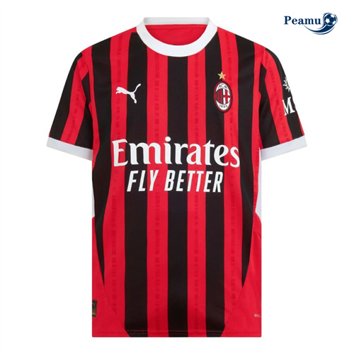 Oferta Camisola Futebol AC Milan Principal Equipamento 2024-2025