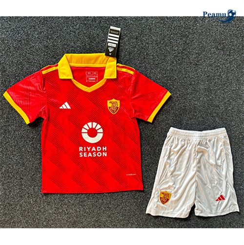 Criar Camisola Futebol AS Roma Crianças Principal Equipamento 2024-2025