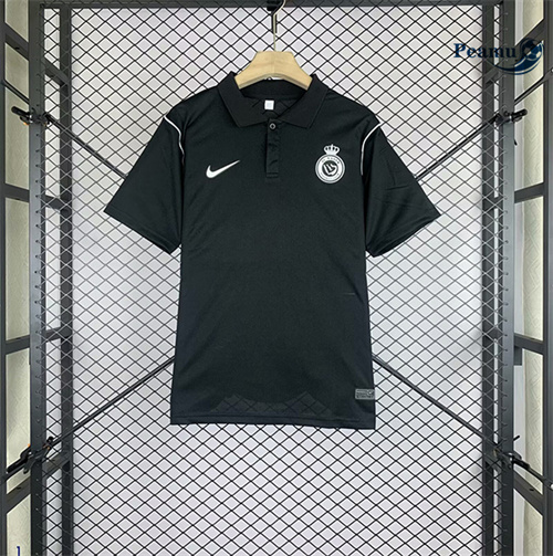 Criar Camisola Futebol Al Nassar Equipamento Negro 2023-2024