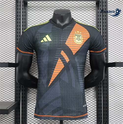 Oferta Camisola Futebol Argentina Player Version Equipamento Goleiro Negro 2024-2025