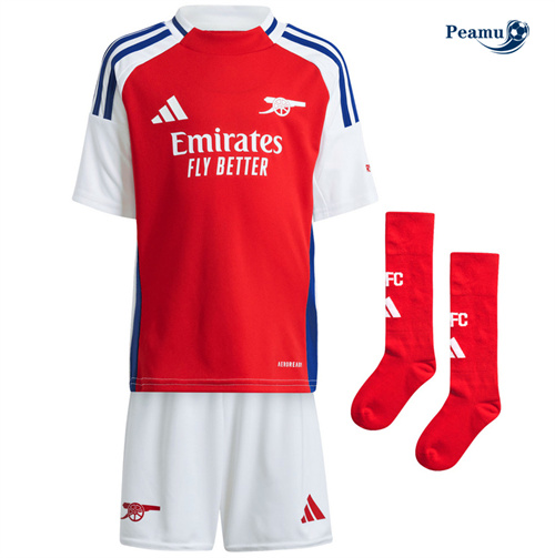 Novo Camisola Futebol Arsenal Crianças Principal Equipamento 2024-2025