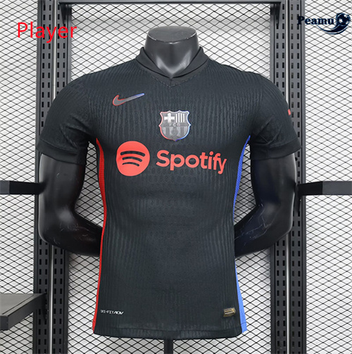 Novo Camisola Futebol Barcelona Player Version Alternativa Equipamento 2024-2025