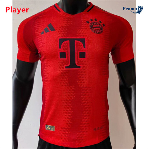 Novo Camisola Futebol Bayern de Munique Player Version Principal Equipamento 2024-2025