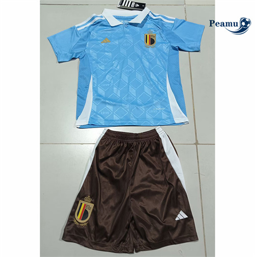 Oferta Camisola Futebol Bélgica Crianças Alternativa Equipamento 2024-2025