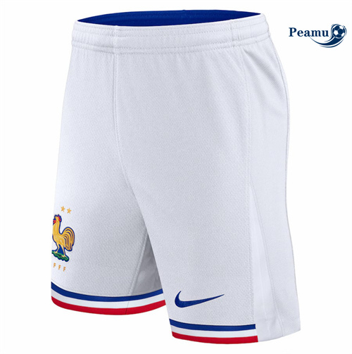 Novo Camisola Futebol Calcoes Principal Francia Equipamento 2024-2025