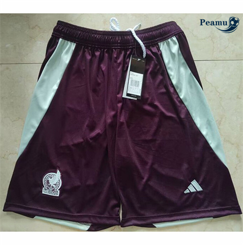 Criar Camisola Futebol Calcoes Principal Mexico Equipamento 2024-2025