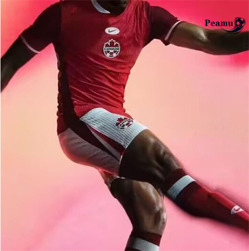 Criar Camisola Futebol Canada Principal Equipamento 2024-2025