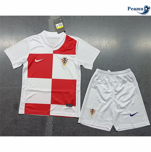 Oferta Camisola Futebol Croacia Crianças Principal Equipamento 2024-2025