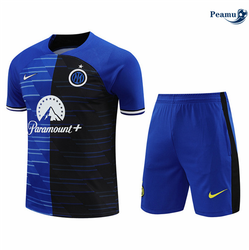Comprar Camisola Kit Equipamento Training Inter Milan + Calções azul 2024-2025