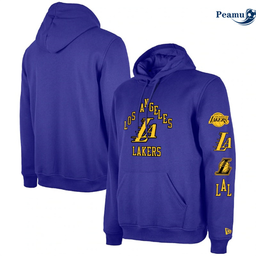 Novo Camisola Sueter de com capuz Los Angeles Lakers 2024 - City