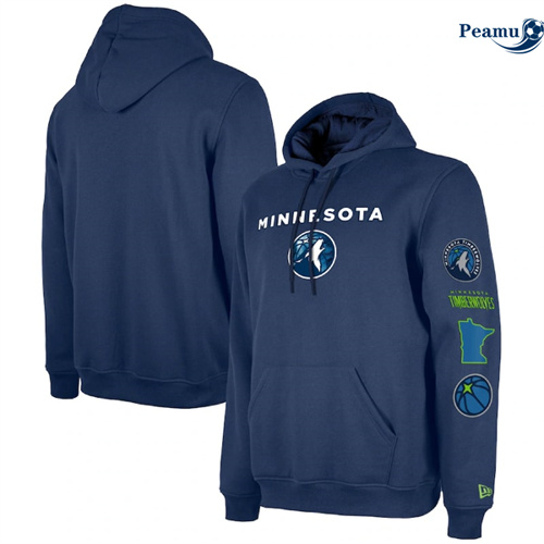 Oferta Camisola Sueter de com capuz Minnesota Timberwolves 2024 - City