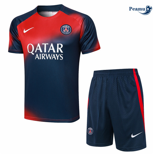 Criar Camisola Kit Equipamento Training Paris PSG + Calções azul real 2024-2025