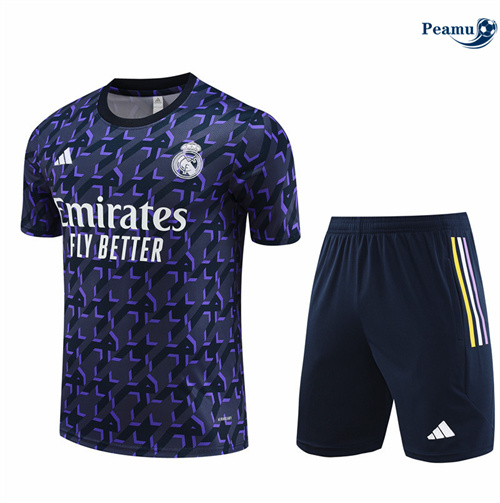 Comprar Camisola Kit Equipamento Training Real Madrid Crianças + Calções azul real 2024-2025