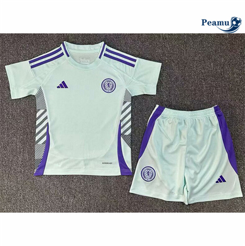 Novo Camisola Futebol Escocia Crianças Alternativa Equipamento 2024-2025