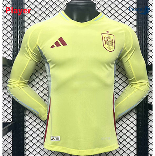 Oferta Camisola Futebol Espanha Player Version Alternativa Equipamento Manga Comprida 2024-2025