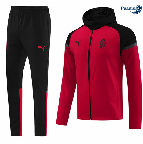 Oferta Casaco de Fato de Treino AC Milan Sombrero rojo 2024-2025