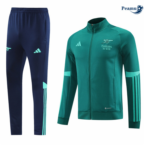 Comprar Casaco de Fato de Treino Arsenal verde 2024-2025