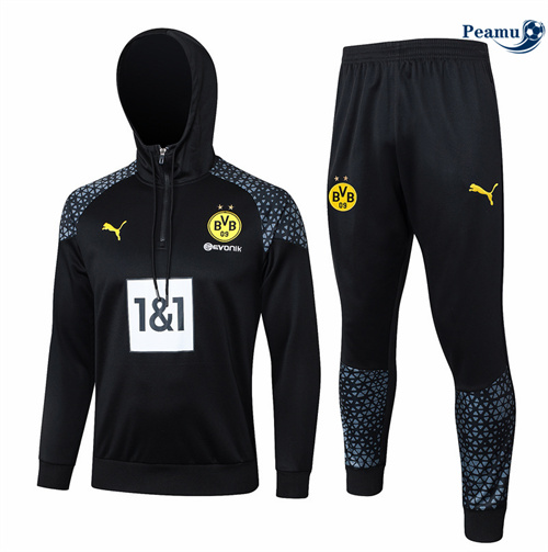 Criar Fato de Treino Borussia Dortmund Sombrero negro 2024-2025