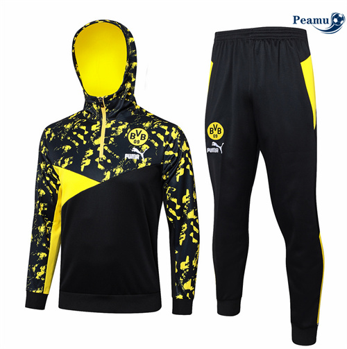 Novo Fato de Treino Borussia Dortmund Sombrero negro 2024-2025