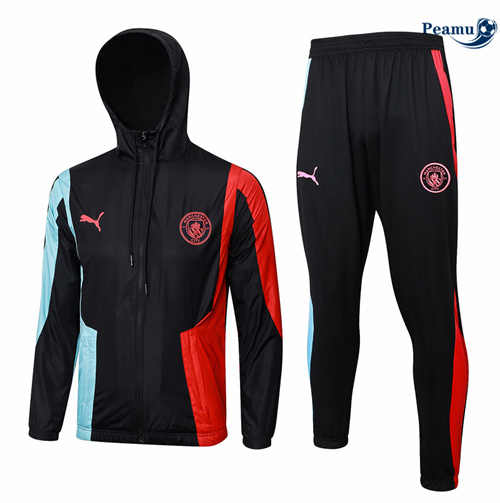 Novo Fato de Treino Manchester City Coupe vent negro 2024-2025