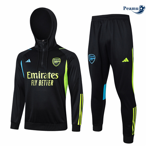 Oferta Fato de Treino Arsenal Criancas Sombrero negro 2024-2025