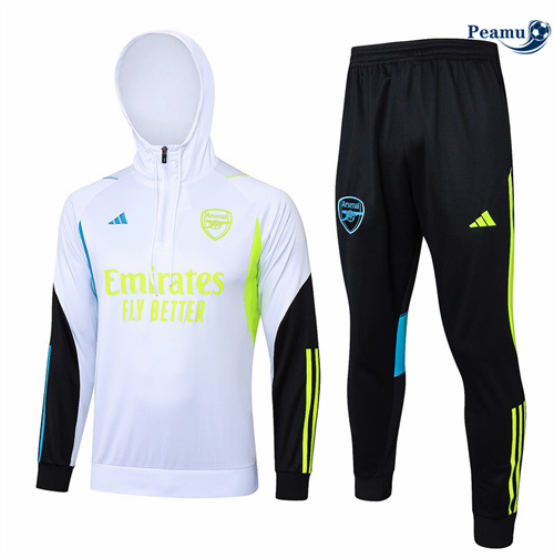 Comprar Fato de Treino Arsenal Criancas Sombrero Blanco 2024-2025